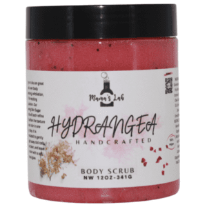 Hydrangea body scrub