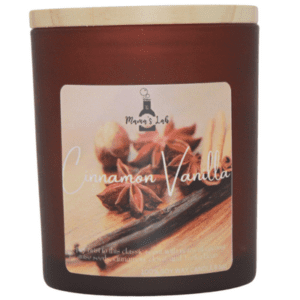 Cinnamon vanilla soy candle