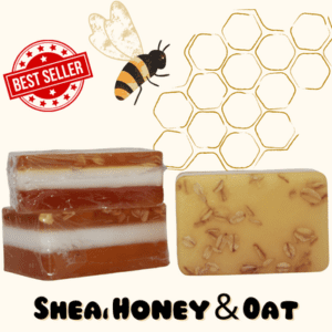 Shea, Honey & Oat bar soap