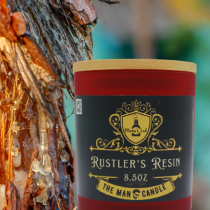 RUSTLER'S RESIN CANDLE