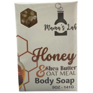 SHEA, HONEY & OAT BAR SOAP